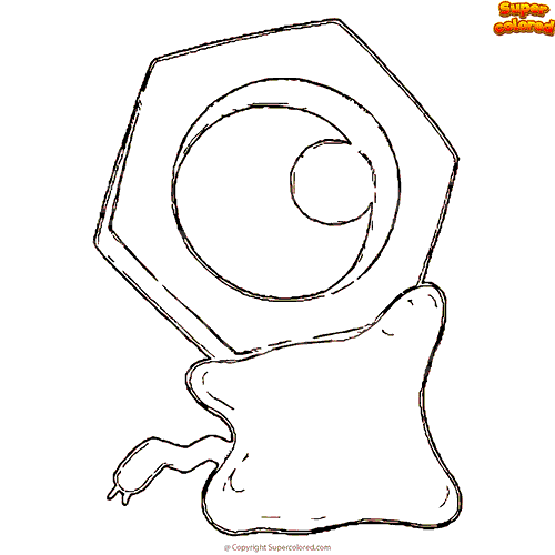 meltan coloring pages printable pokemon