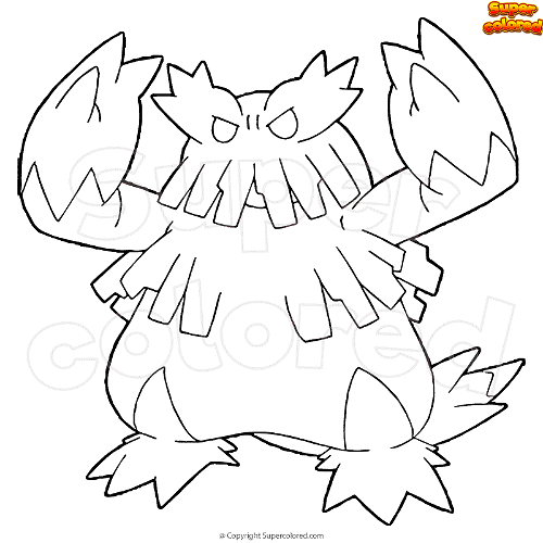 34+ great stock Abomasnow Coloring Pages : Mega Charizard Y Coloring