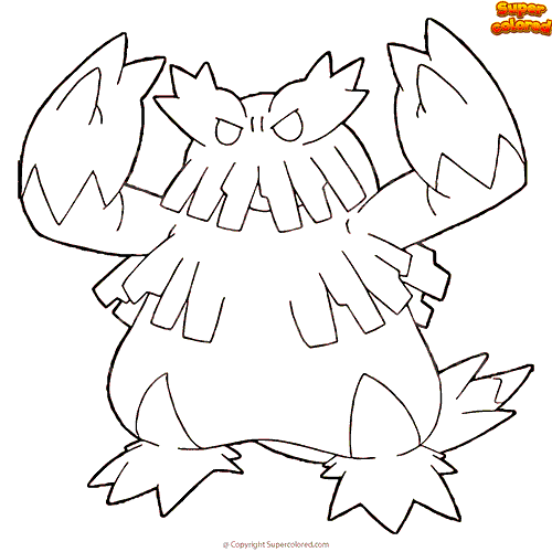 34+ great stock Abomasnow Coloring Pages : Mega Charizard Y Coloring