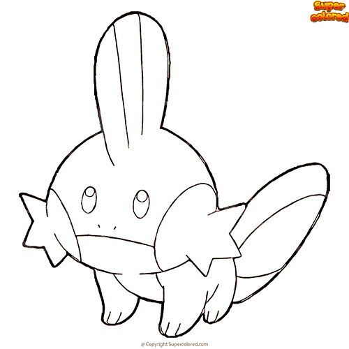 mudkipz coloring pages