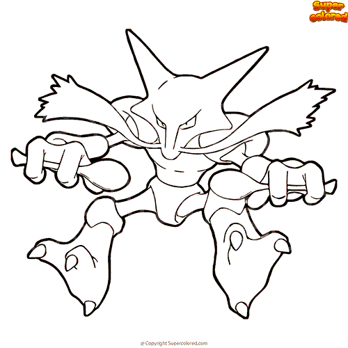 alakazam (pokemon) drawn by simone_mandl