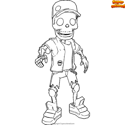 Coloriage Subway Surfers manny 01 - Supercolored.com