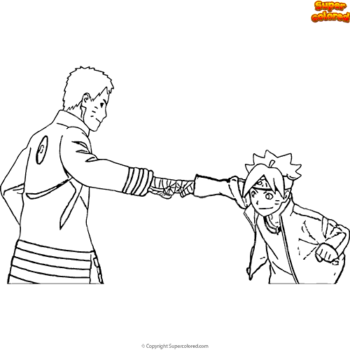 Naruto Boruto Coloring Pages / Boruto Coloring Pages Naruto Drawings