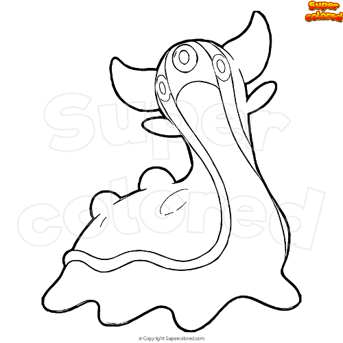 Pokemon Gastrodon Coloring Pages - Fun and Educational