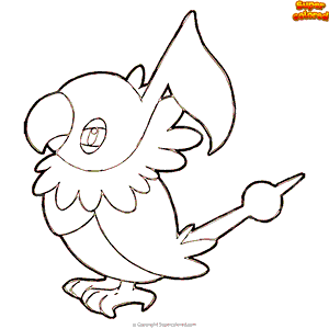 Ausmalbild Pokemon Mauzi Alola - Supercolored.com Ausmalbild Pokemon Mauzi Alola - Supercolored.com