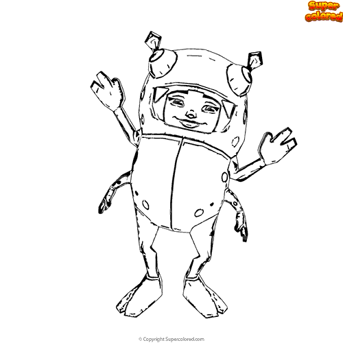 Subway Surfers App Coloring Page Android Iphone