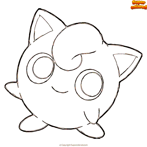 Dibujos para Colorear Jigglypuff by dibujosparacolorear on DeviantArt