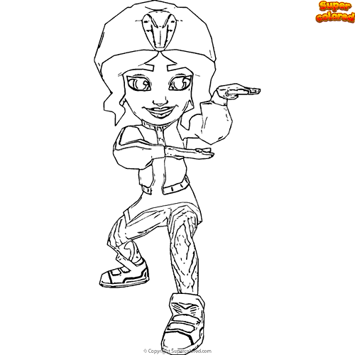 Coloring page Subway Surfers 10  Subway surfers, Star wars art